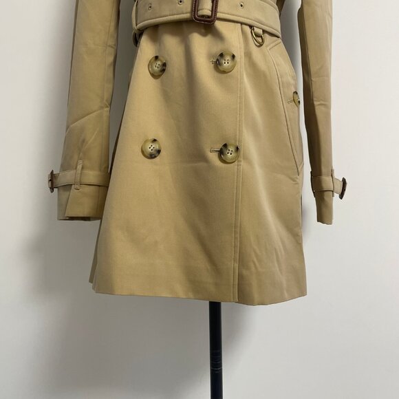 NWOT ！Burberry  Short Chelsea Heritage Trench Coat - Picture 6 of 16